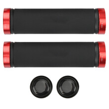 Bicycle Handlebar Grips Ergonomic Design Comfortable Bike Grips Shock Absorbing Anti Slip Locking Grips For Mountain Road Bikes
