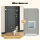 Electronic Cat Opener Automatic Sliding Pet Door Hands Lockable System Removable Gate ABS Silicone Elastic Rope 2