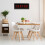 Fitness Timer with Stopwatch and Countdown Timer Functions, Large Display Digital Wall Clock with Remote Control Memory Function for Office Bedroom 3