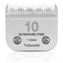 10 Clipper Blades Pet Grooming Replacement Ceramic  Stainless Steel Blade Size 10