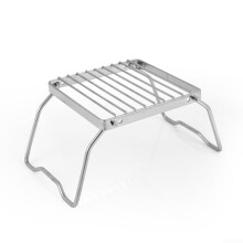 Folding Camping Grill Portable Stainless Steel With Carry Bag For Outdoor Cooking, Picnic, Hiking, Camping, BBQ, Fishing