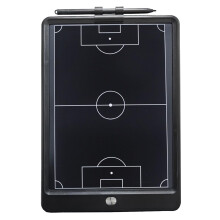 Electronic Football Board 10Inch LCD Strategy Marker Board Portable Training Tool With Stylus Pen Black