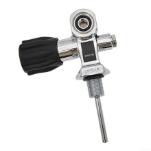 Scuba Diving Tank Valve 18 x 1.5 mm Thread Pressure Relief Safe Diving Cylinder Valve