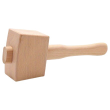 Wooden Beech Wood Carving Hammer For Carpentry Portable Hand Tool Multifunctional Woodworking Tool
