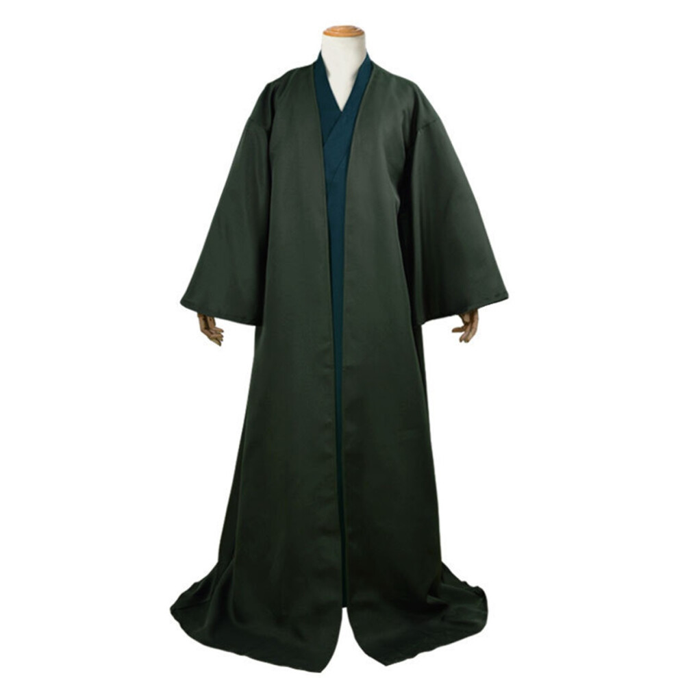 (Xxl) Voldemort Inspired Wizard Costume Long Cloak Robe Outfit Dark