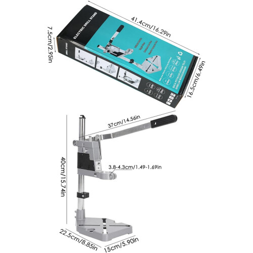 Drill Stand for Hand Drill Portable Multifunctional Hand Drill Stand Drill Adapter for Hand Drill Professional  Use 2