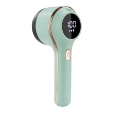 Electric Hair Remover USB Rechargeable Sweater Shaver Pilling Device Small Green Portable