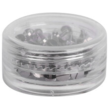 Tavă organizator șuruburi, mini recipient gol pentru cosmetice, cutie de depozitare cu șuruburi cu fante, cutie portabilă pentru repararea