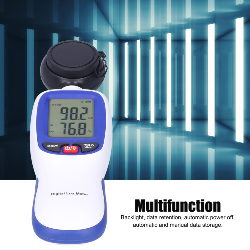 WT81B Bluetooth Light Meter Luxmeter with Digital Display Handheld Photometer 2