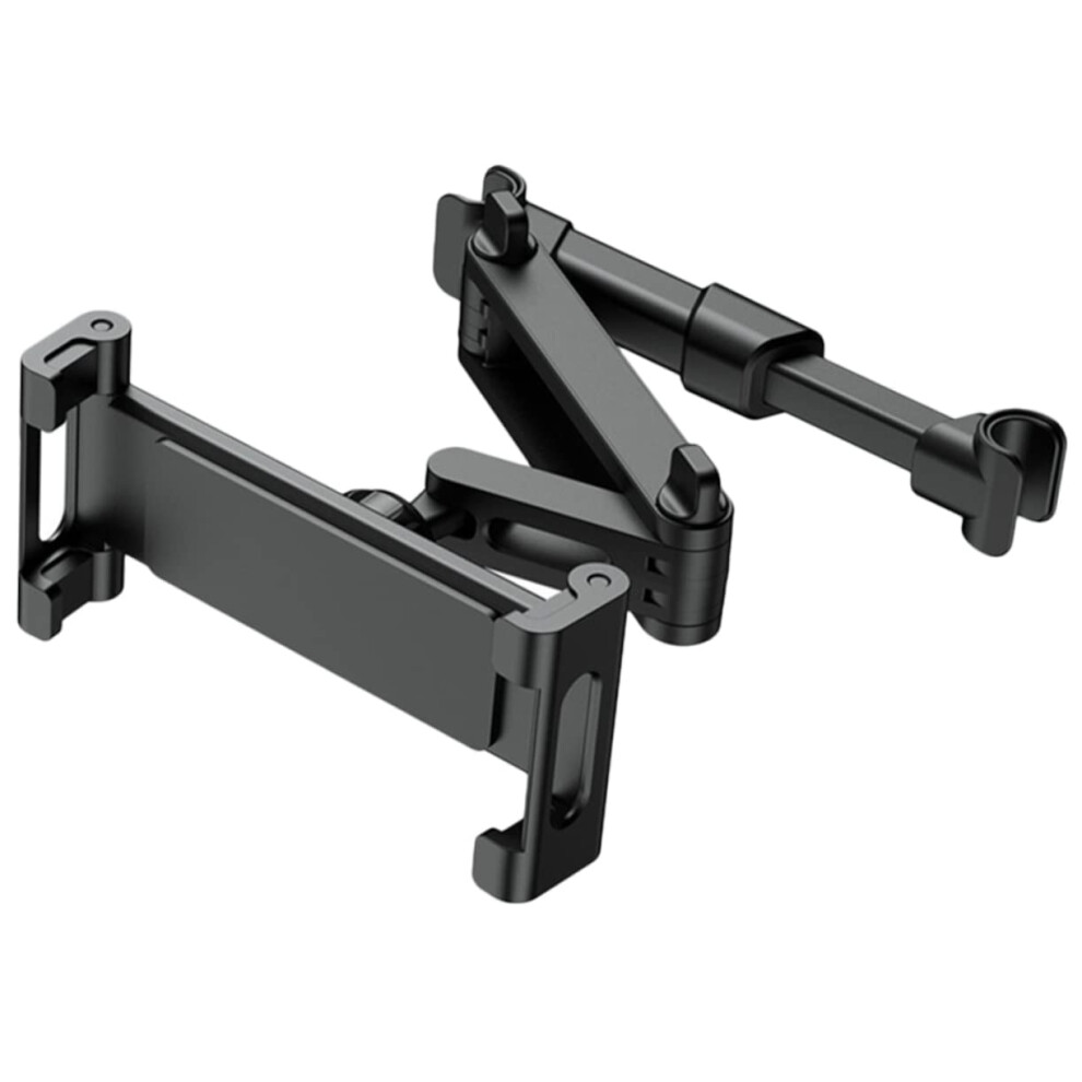 Car Headrest Tablet Holder With 360 Rotation, Universal Backseat Phone Mount For Road Trips 9347817510744