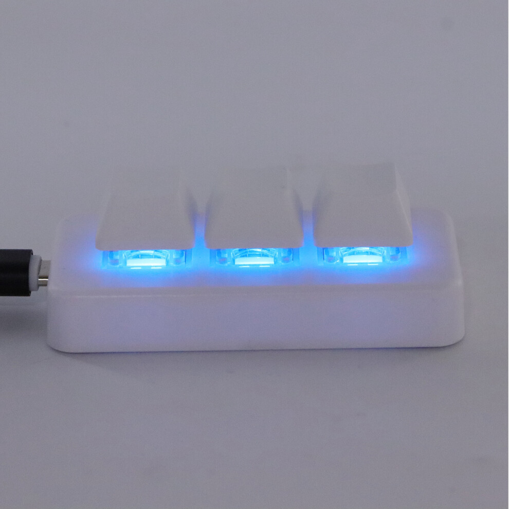 3-Tasten-Tastatur, Rgb-Hintergrundbeleuchtung, 3 7592057577947