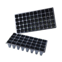 Seedling Tray 21.26 x 11.02 Inch Plastic ColdResistant Black Plant Nursery Tray for Germination