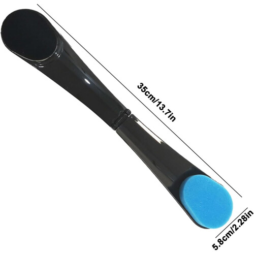 Self Tanning Back Applicator Foldable Back Lotion Applicator TravelFriendly Design Compact Storage Blue 2
