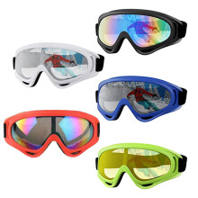 Gafas de esquí de ajuste cómodo, diseño antivaho con revestimiento Revo de doble capa, resistentes a los impactos para deportes extremos, alta
