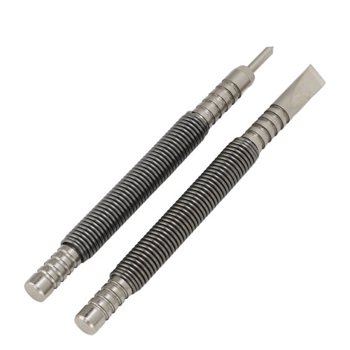 High Carbon Steel Nail Set 2 Pack Double Ended Spring Punch Tools 1