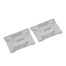 2 Stück transparente Abdeckplatte 4,6 x 3,5 cm BB370BM2800