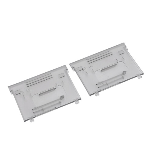 2 Stück transparente Abdeckplatte 4,6 x 3,5 cm BB370BM2800