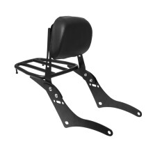 Motorcycle Passenger Backrest with Detachable Luggage Rack for Honda Rebel 300 500 CMX 20172023