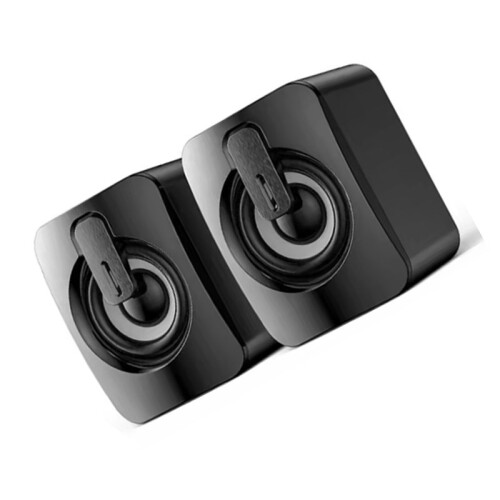 Desktop Laptop Mobile Home Office USB  Desktop Audio Video Speaker 2