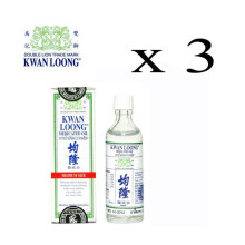 Chinese Medicine Lotion 57ml x 3 flacons, Herstel- &amp; Massoil, Verfrissend &amp; Kalmerend Effect, 100% Natuurlijke Formule