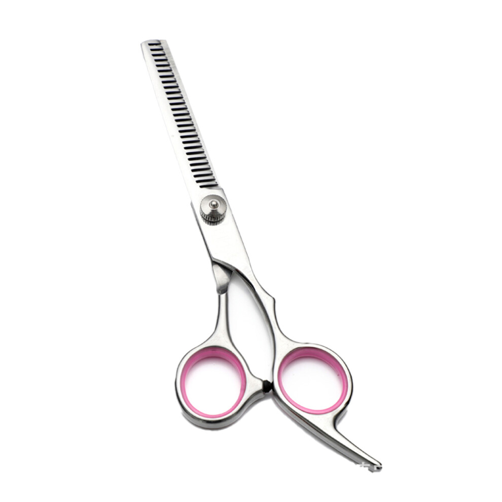 Hairdressing Scissors, Ergonomic Design Professional Barber Scissors Super Sharp Blades Adjustable Tensions Screw Stainless-Steel Material For Comfor