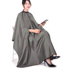 Capa para Salão de Beleza, Avental Profissional Leve em Nylon Resistente a Alvejantes e à Água, Fecho Ajustável com Velcro, Perfeito para Salão