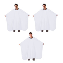 Professional Barber Cape, Comfortable and Smooth Adjustable Snap Closure Salon Cape, Multi-Function, Easy Clean, Reusable (160 x 140 cm)