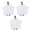 Professional Barber Cape, Comfortable and Smooth Adjustable Snap Closure Salon Cape, Multi-Function, Easy Clean, Reusable (160 x 140 cm) 1