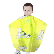 Mantellina da barbiere per bambini con chiusura regolabile, copricapo da parrucchiere per tutto il corpo, lavabile in lavatrice, forniture