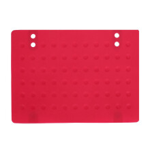 Oil Drain Silicone Baking Mat Pyramid Texture Non Stick For Healthy Cooking With Even Heat Distribution Air Circulation Support Flexible Durable BPA