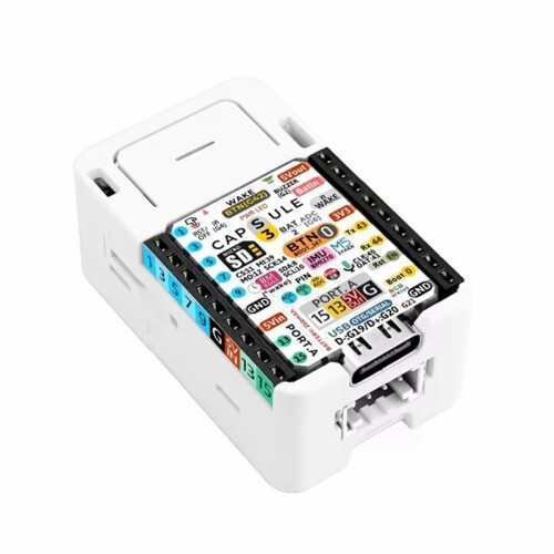 M5Capsule Multi-Function Embedded IoT Utvecklingsstyrelsen W/ M5StampS3 IOT BMI270 IMU Infrared Storage Clock Summer