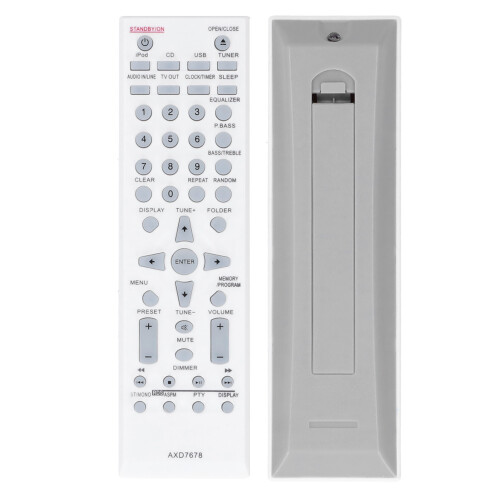 Portable AXD7678 Remote Control Replacement for Audio Player, ABS, Color As Shown 2