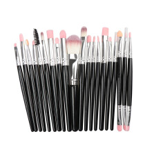 Professional Makeup Brushes 20PCS Stylish Design Sensitive Skin Friendly Soft Bristles Premium Synthetic Fiber Travel Case Bag Included Flawless Fini