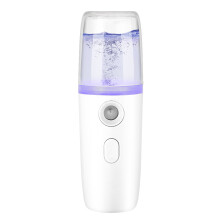 Wiederaufladbarer USB-Nano-Sprühnebel-Gesichtsbefeuchter, tragbarer Mini-Gesichtsbefeuchter mit automatischer Sprühfunktion, spendet Feuchtigkeit