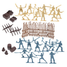 1Set Pirate Set for Parties with Skeleton Warrior and Accessories for Pirate Games and Creative Play for Halloween and Special Occasions