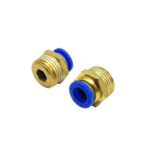 Pneumatic Fitting Quick Joint Connector PC104, 10mm Tube, 1/2 Inch Thread, 5 Pcs Lot