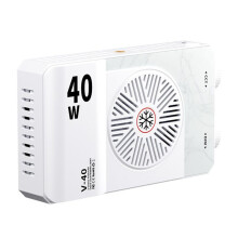 Draagbare LED-Videolamp, 40W, Videocameralamp, -Zaklamp voor Buiten, Hoge Helderheid, Kan Telefoon Opladen