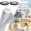 Air Conditioner Hose Cover with TripleLayer Insulation, Waterproof Adjustable Vent Wrap for Energy Saving 3