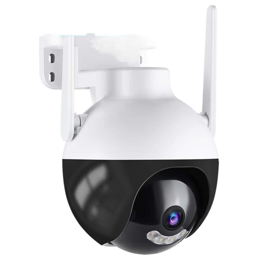 Home Security Cameras 4K 8Mp Ptz Outdoor Camera With 4Mp Ai Human Detection And 64Gb Card, Color Ir Night Vision 9187378419397
