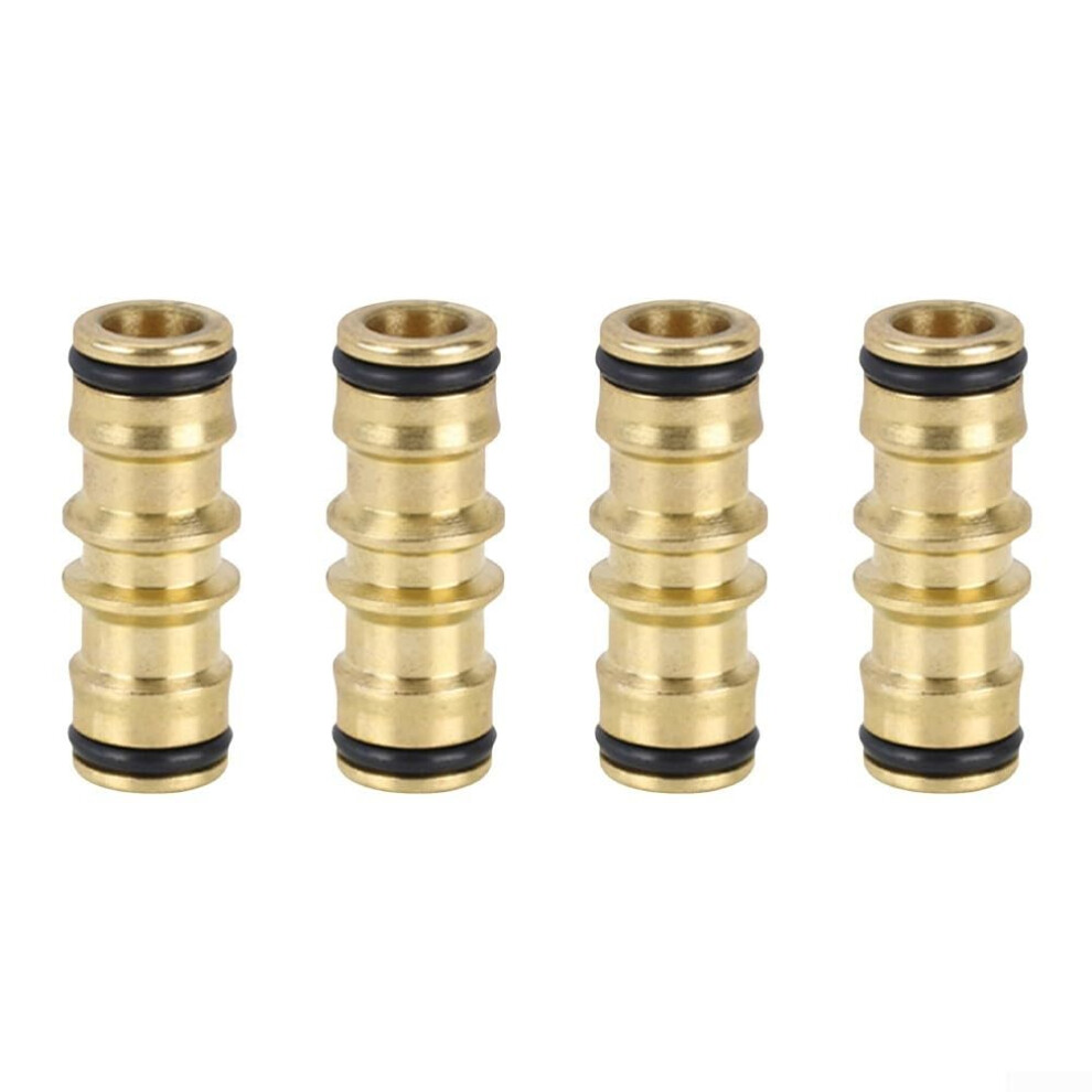 4Pc Copper Pipe Fittings Bidirectional Quick Connect Leak Proof Joints For Water Plumbing 9347817608823