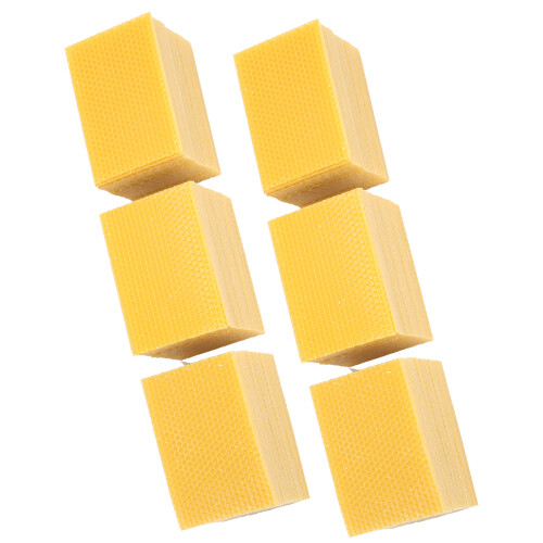 High Beeswax Content Sheets - Bright Color Even Nest Size - 50pcs