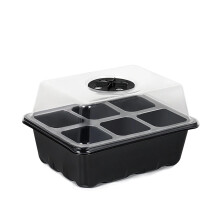 Seed Starter Tray with Humidity Dome 6/12 Cell Mini Greenhouse for Easy Seedling Propagation Color A2
