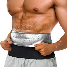 Slimming Belt For Men, Men's Fitness Belt, Sweat Belt For Fat Burning, Abdominal Belt, Waist Trainer, Size L/XL