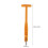 3pcs 7mm Tire Valve Stem Puller Set for Efficient Tyre Repair Orange 3