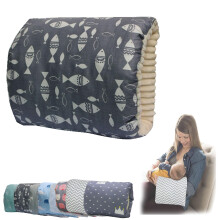 Cozy Cradle Nursing Arm Pillow, Comfy Breastfeeding Pillow, Pure Cotton Plus Velvet, Soft Sleep Aid, 25x23 cm Style 5