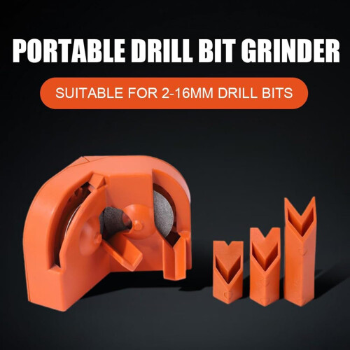Drill Bit Sharpener Electric Grinder Attachment with Fast Grinding and MultiSize Compatibility 2