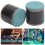 2Pcs Pool Table Cue Tips Chalk Dark Green for Superior Control 12