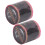 Red Billiard Cue Chalk Mark Eraser Powder 2-Pack 12