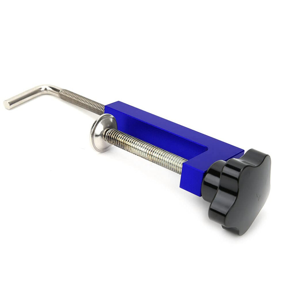 Blue Heavy Duty Aluminum Alloy Fence Clamp For Woodworking And Carpentry, 1 Piece 9382693377579