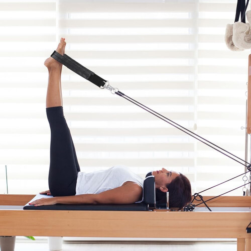 Pilates Straps Kit 2 Pieces Double Loop DRing Reformer Straps Padded 1